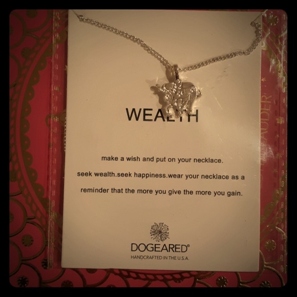 New Dogeared Necklace Wealth The Bull. - Picture 1 of 6